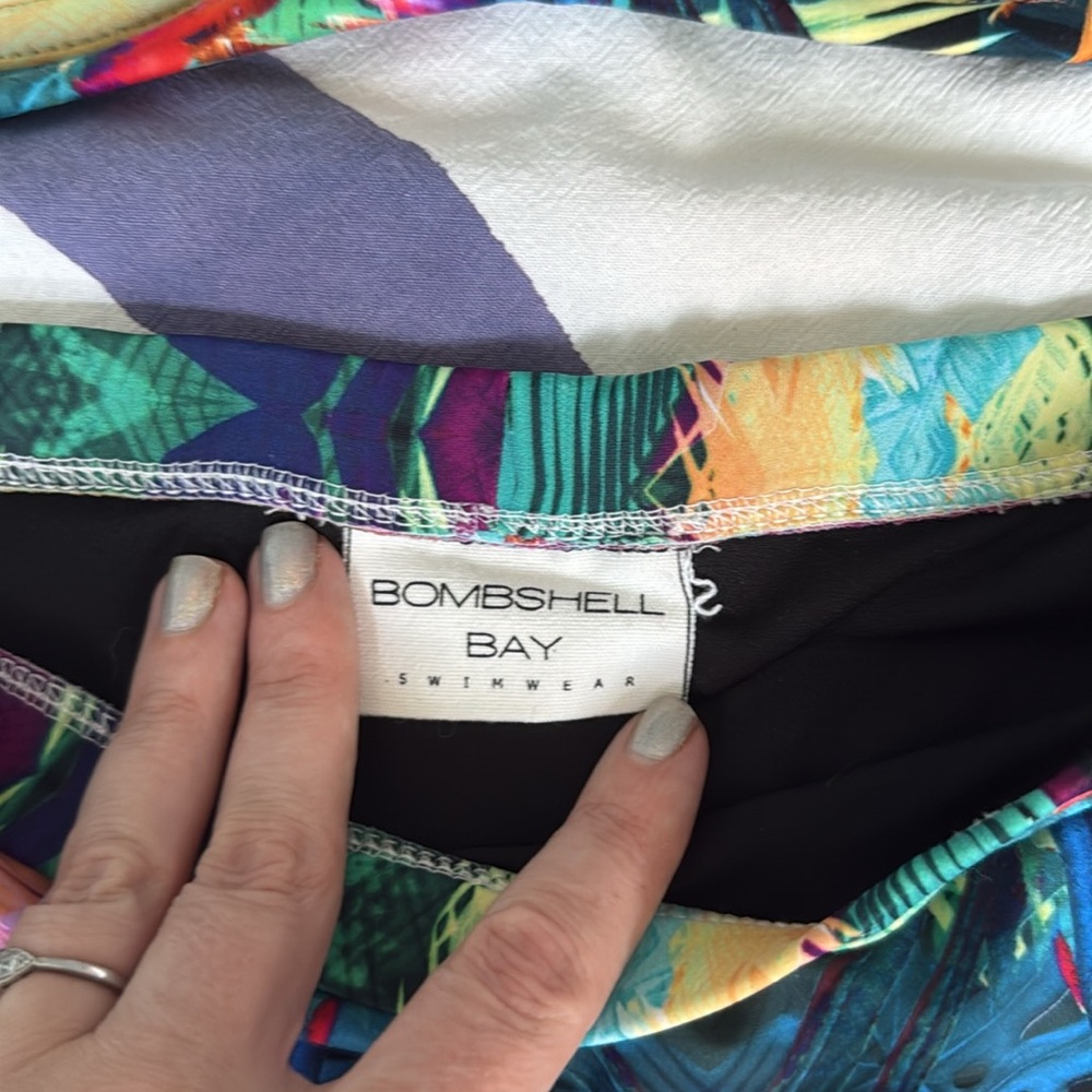 Tropical Print Bikini Set - image 2